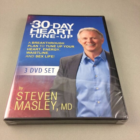 2 Dr Steven Masley DVDs Sealed 30 Day Heart Tune-Up & 30 Days Younger Heart PBS - Picture 4 of 12